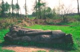  Woodsman carving, Bourne Wood