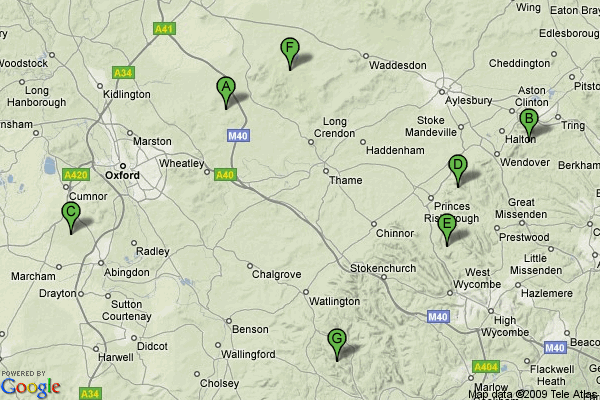 John Tyler - Walks Map